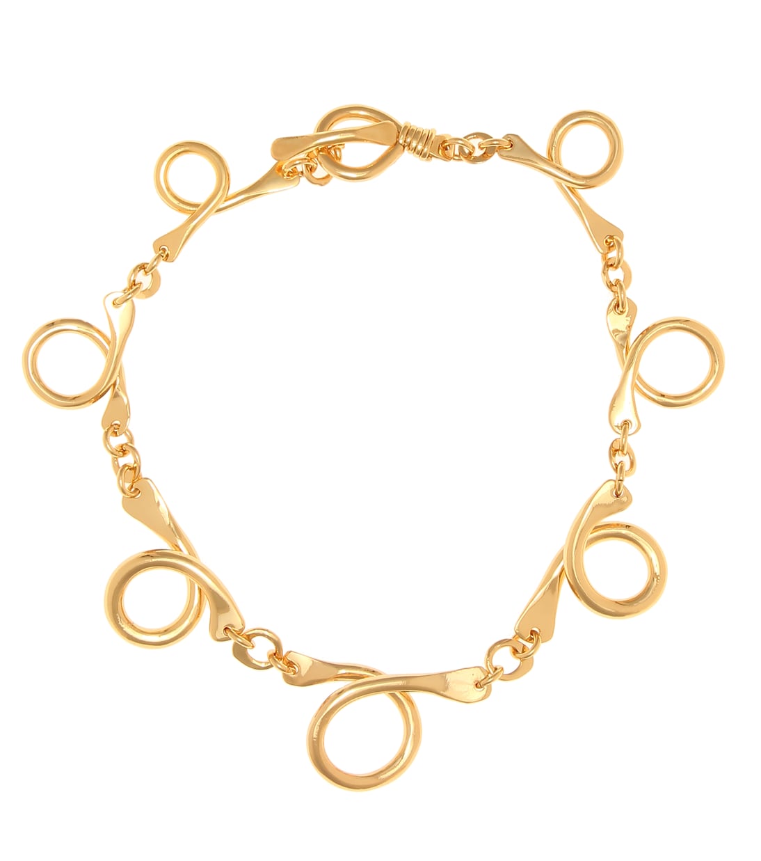 Collier Dunya Praia en plaqué or 24 ct | TOHUM Design