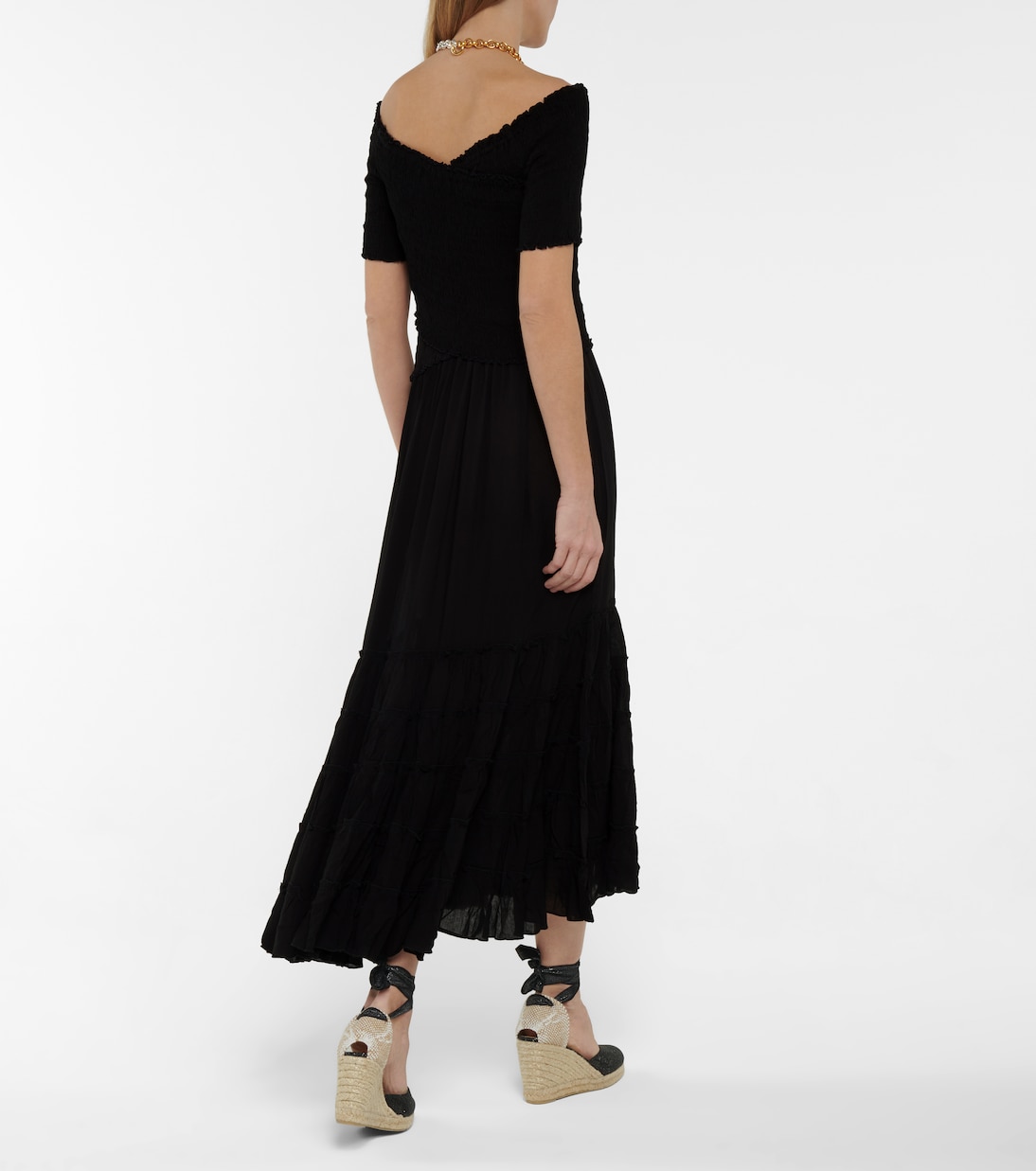 Abito off-the-shoulder Soledad | Poupette St Barth