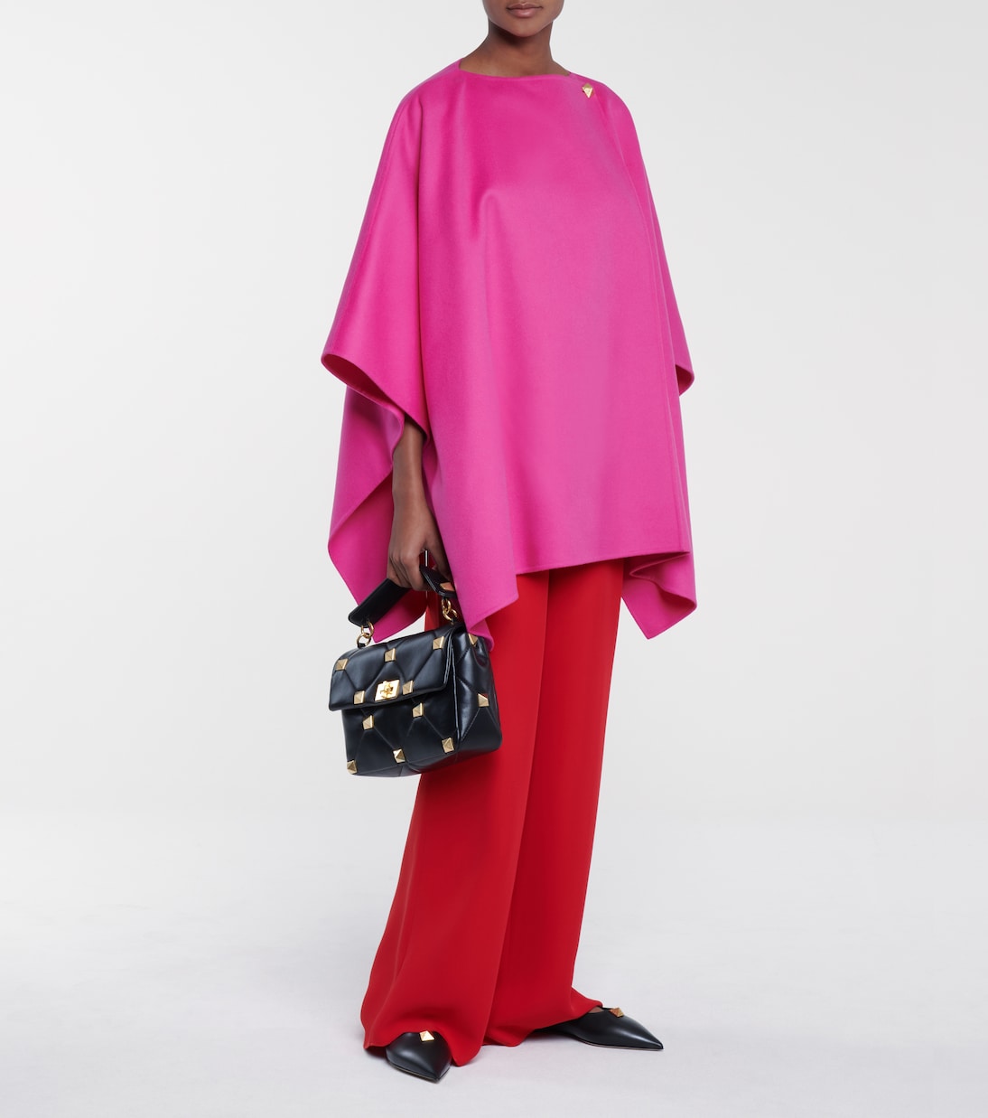 Slippers Roman Stud in pelle | Valentino Garavani