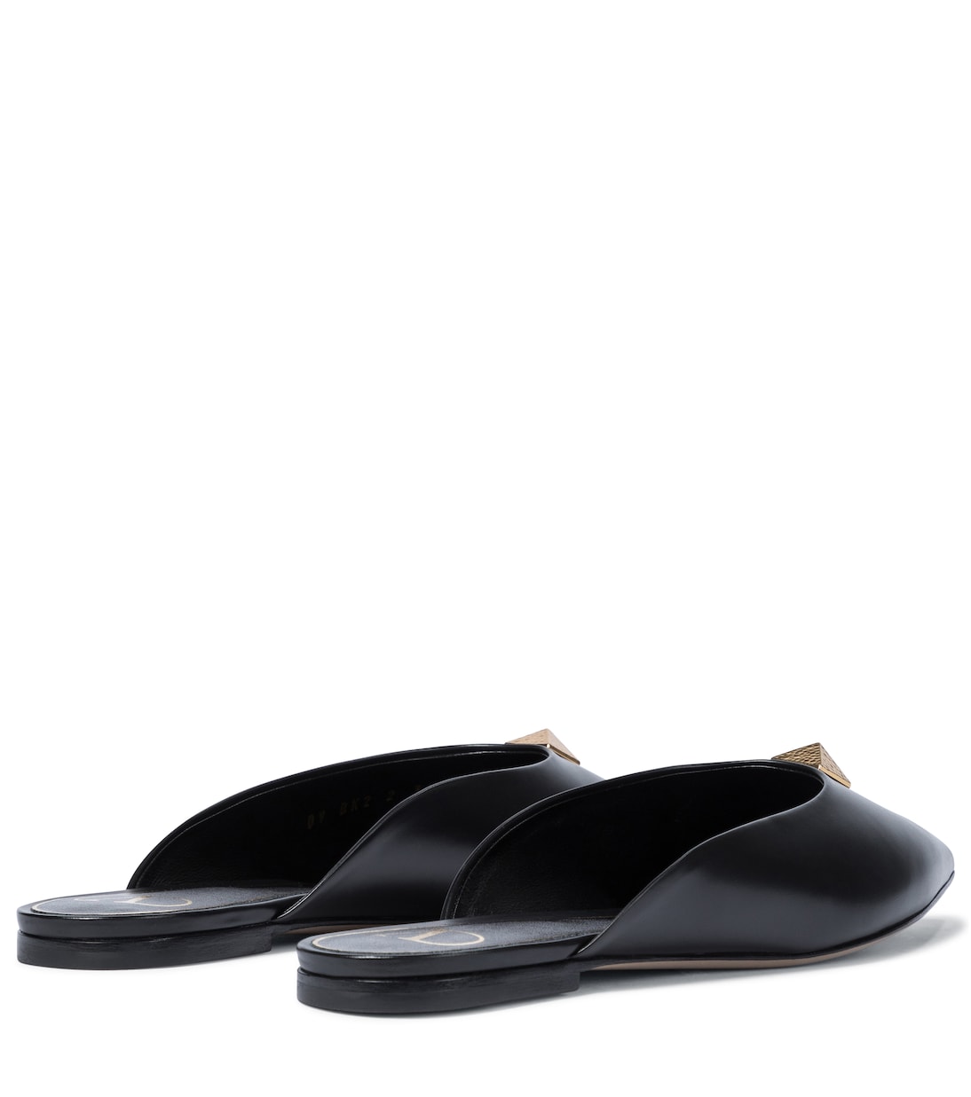 Slippers Roman Stud in pelle | Valentino Garavani