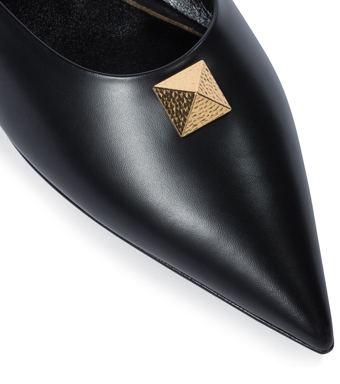 Slippers Roman Stud in pelle | Valentino Garavani