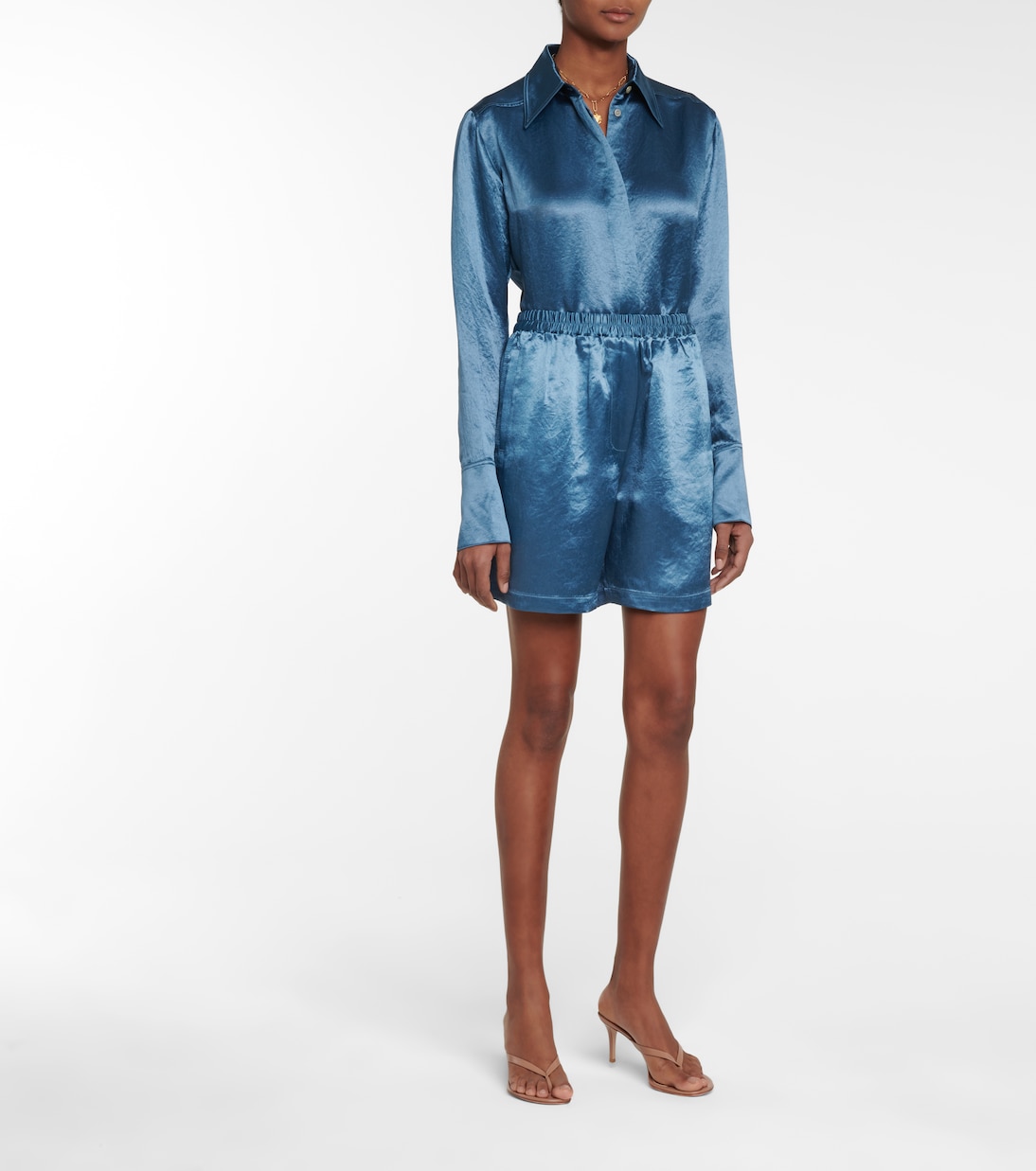 Shorts de satén | Acne Studios