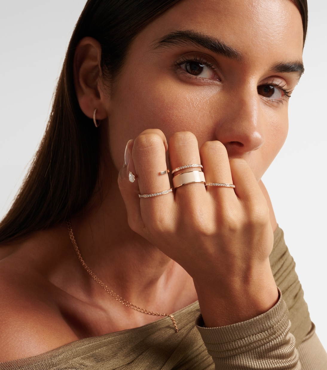 Bague Berbere Module en or 18 carats et diamants | Repossi
