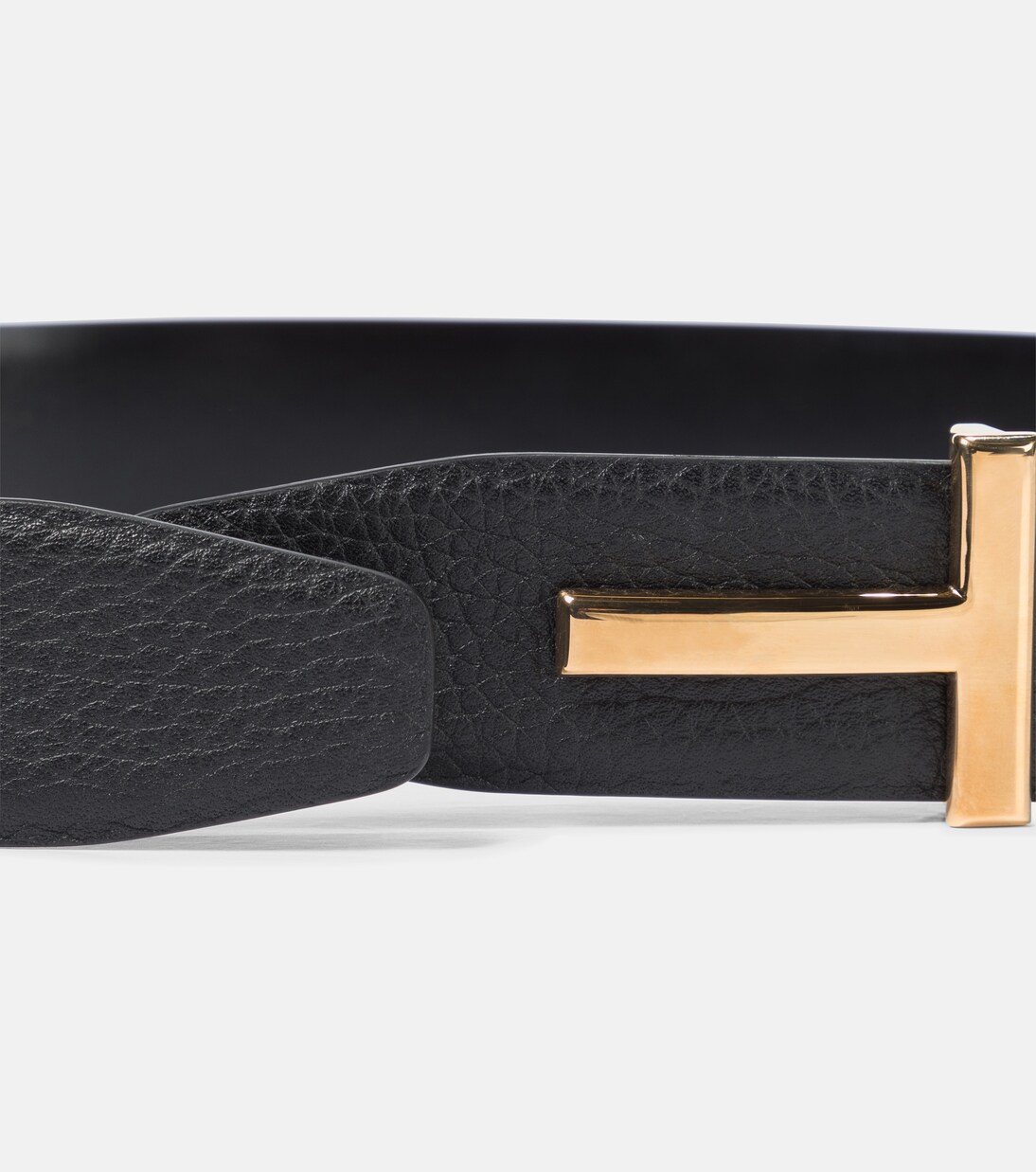 Monogram leather belt | Tom Ford