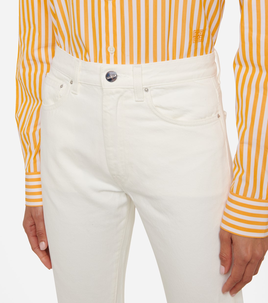 Mid-rise straight jeans | Toteme