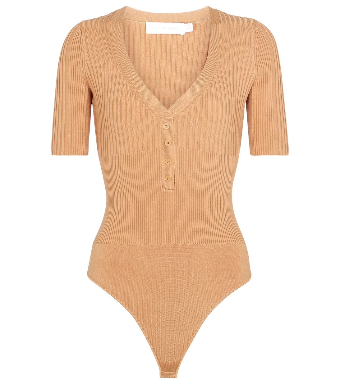 Miyah ribbed-knit bodysuit | Simkhai