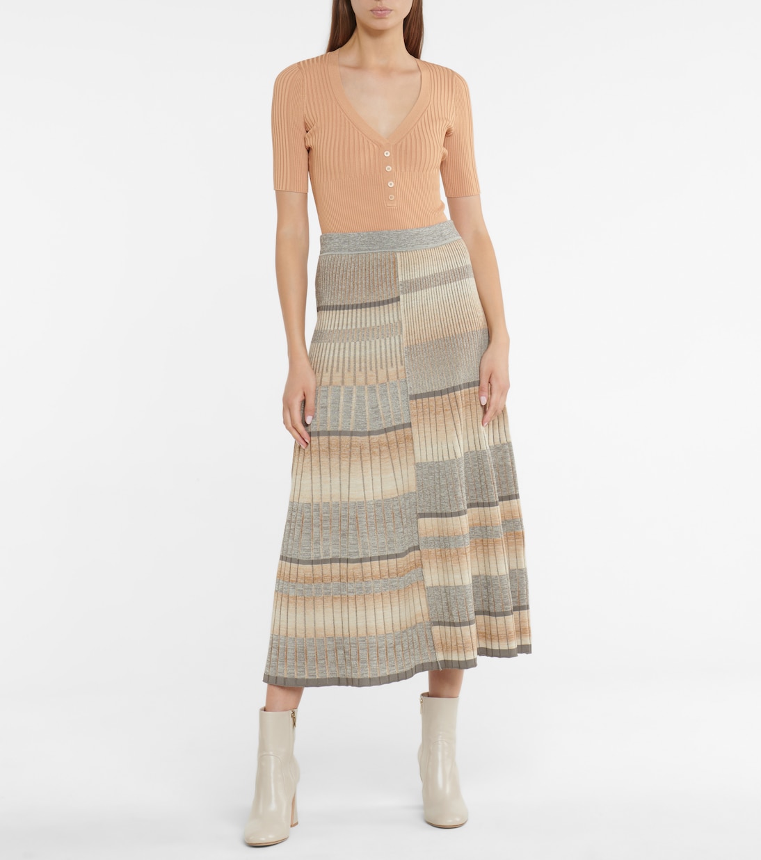 Miyah ribbed-knit bodysuit | Simkhai