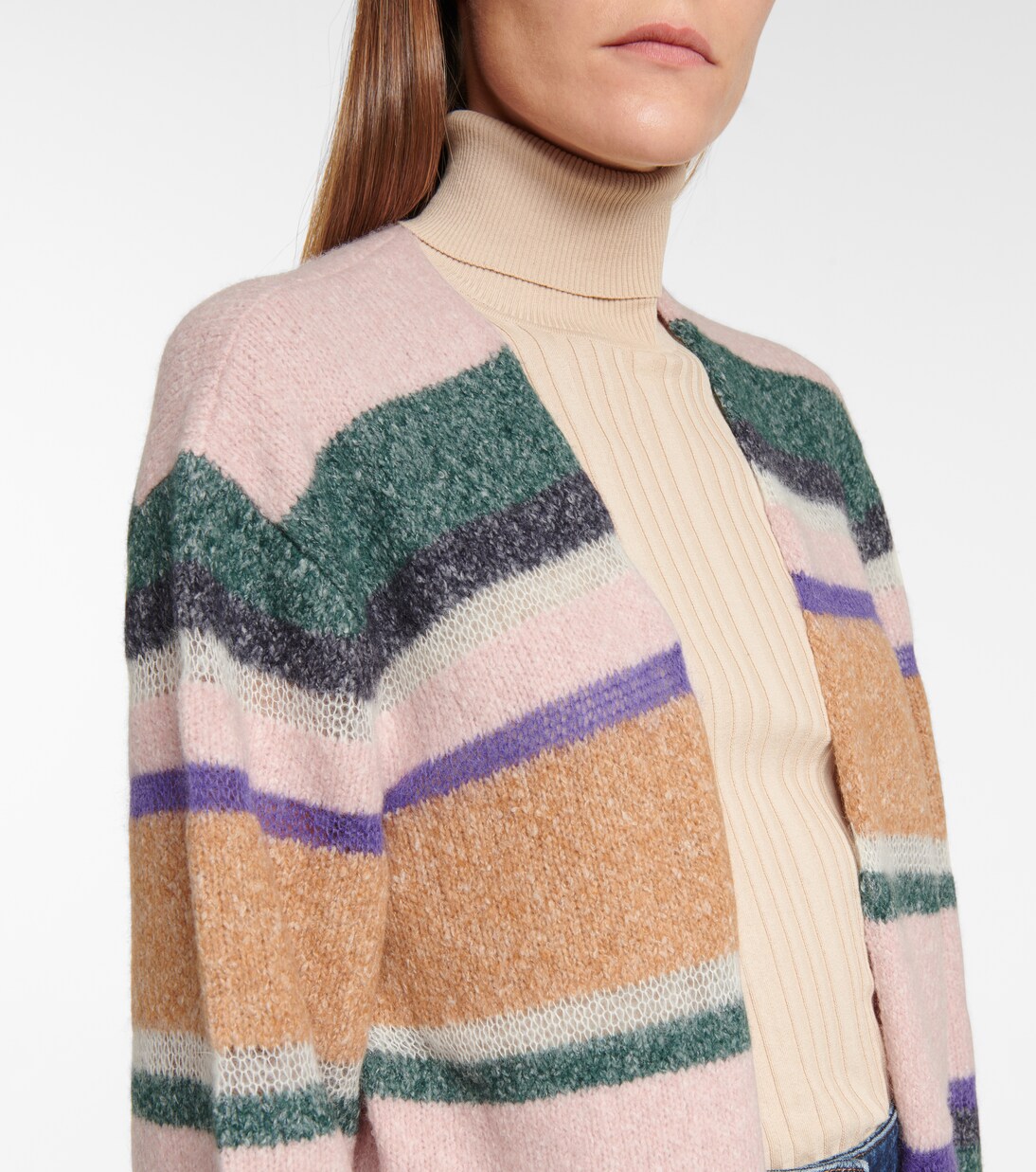 Elizabeth colorblocked cardigan | Veronica Beard