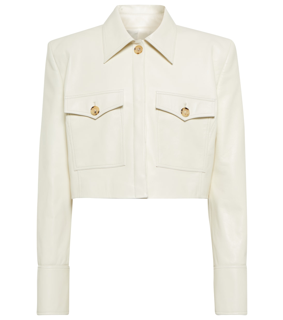 Cropped leather jacket | Magda Butrym