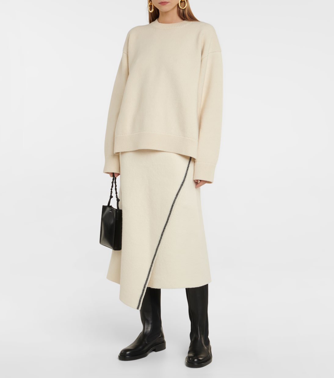 Botas altas de piel | Jil Sander