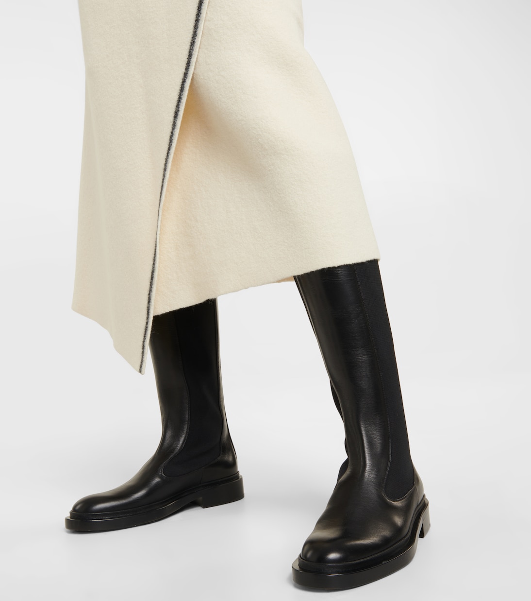 Botas altas de piel | Jil Sander