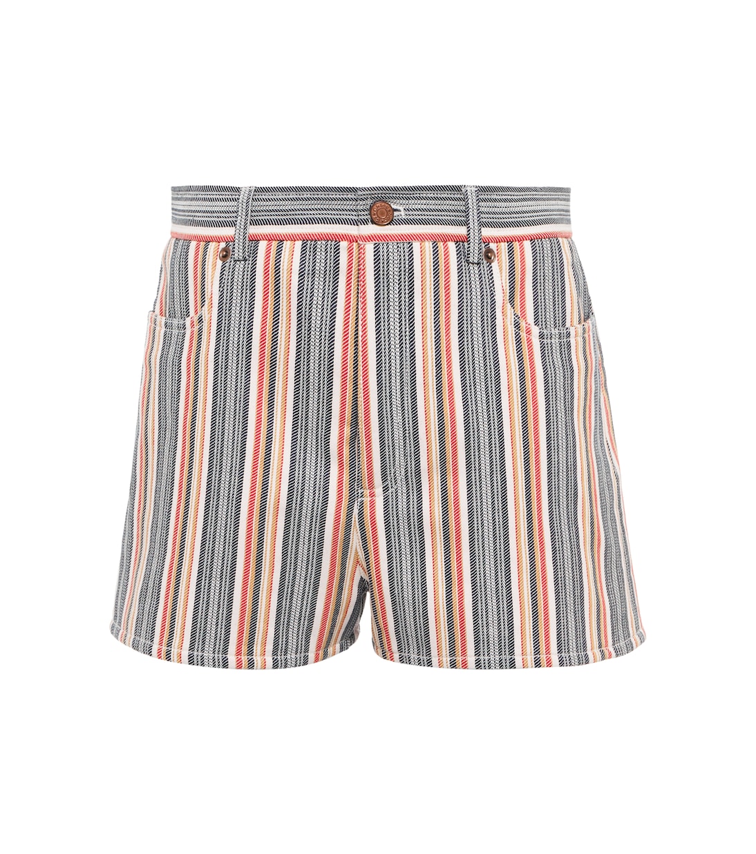 Shorts di jeans a righe | See By Chloé