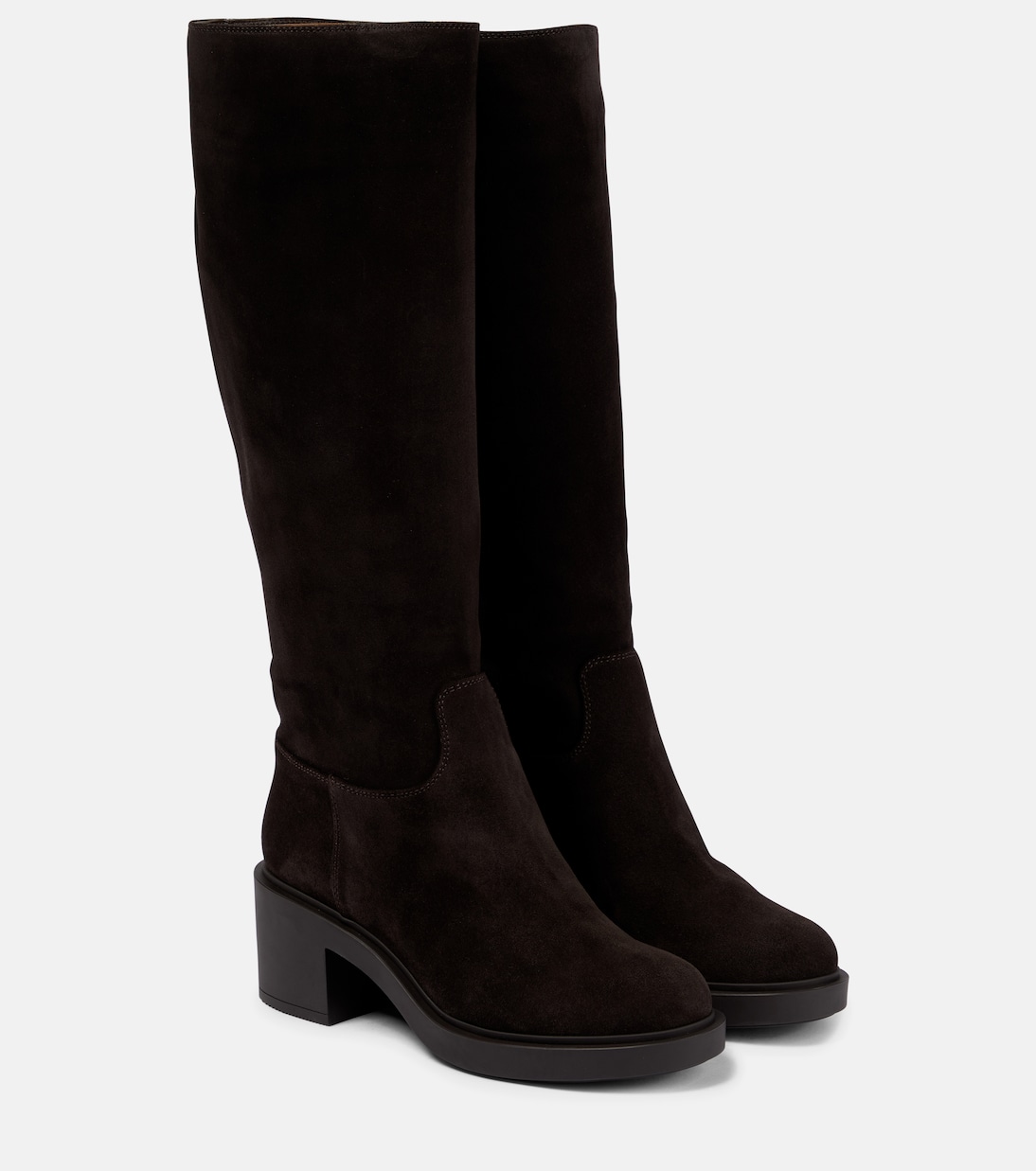 Botas altas Hynde de ante | Gianvito Rossi
