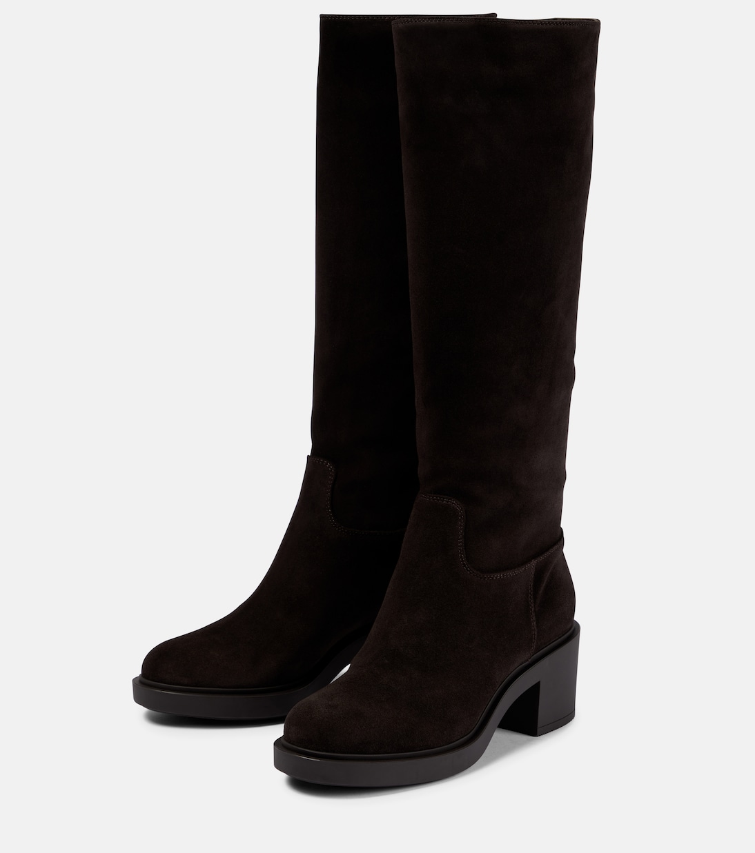 Botas altas Hynde de ante | Gianvito Rossi