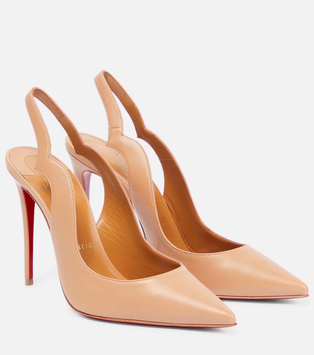 Nudes Hot Chick leather pumps | Christian Louboutin