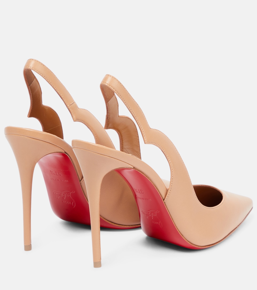 Nudes Hot Chick leather pumps | Christian Louboutin