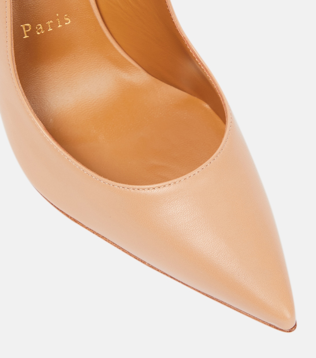 Nudes Hot Chick leather pumps | Christian Louboutin