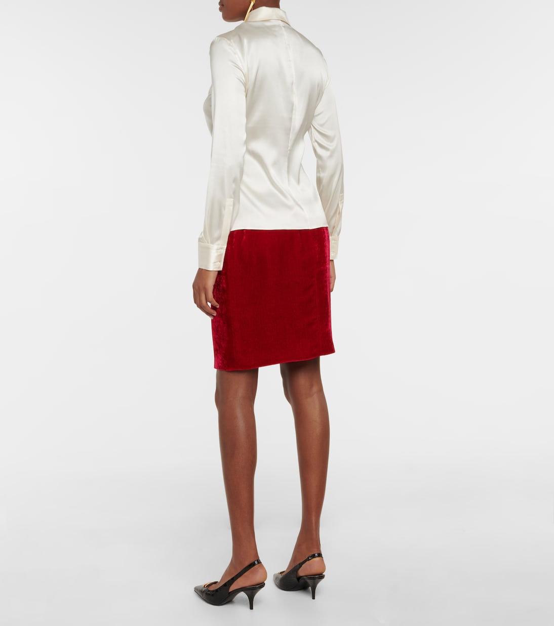 Silk-blend satin shirt | Tom Ford
