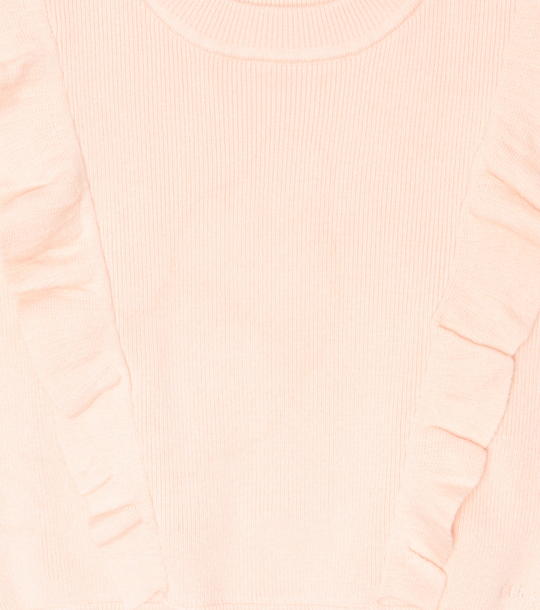 Pullover in cotone e lana a trecce | Chloé Kids