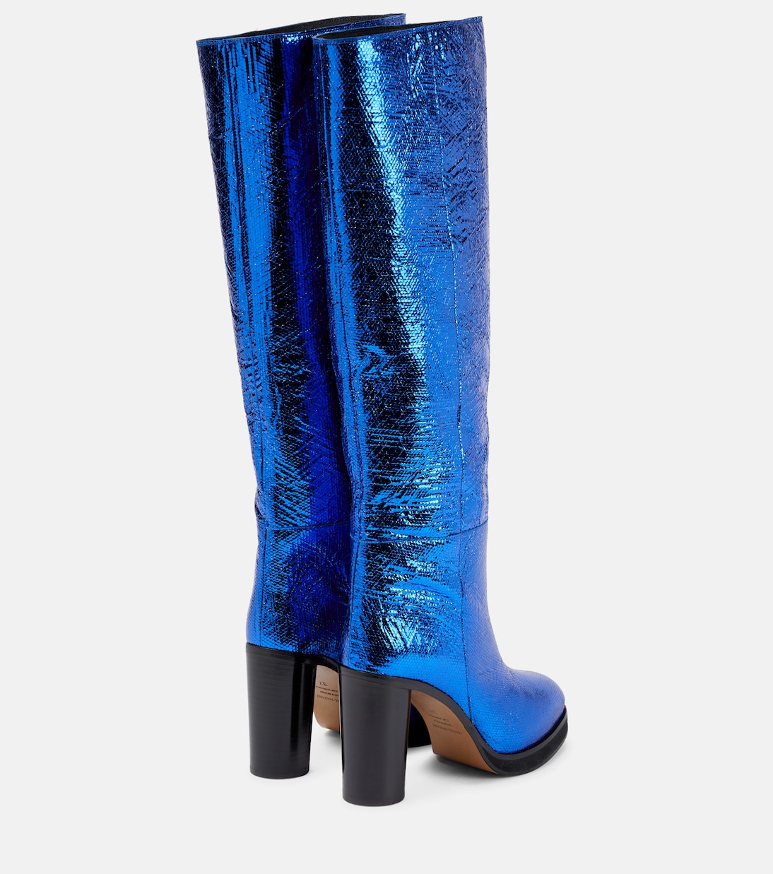 Botas altas Lylene de piel metalizada | Isabel Marant