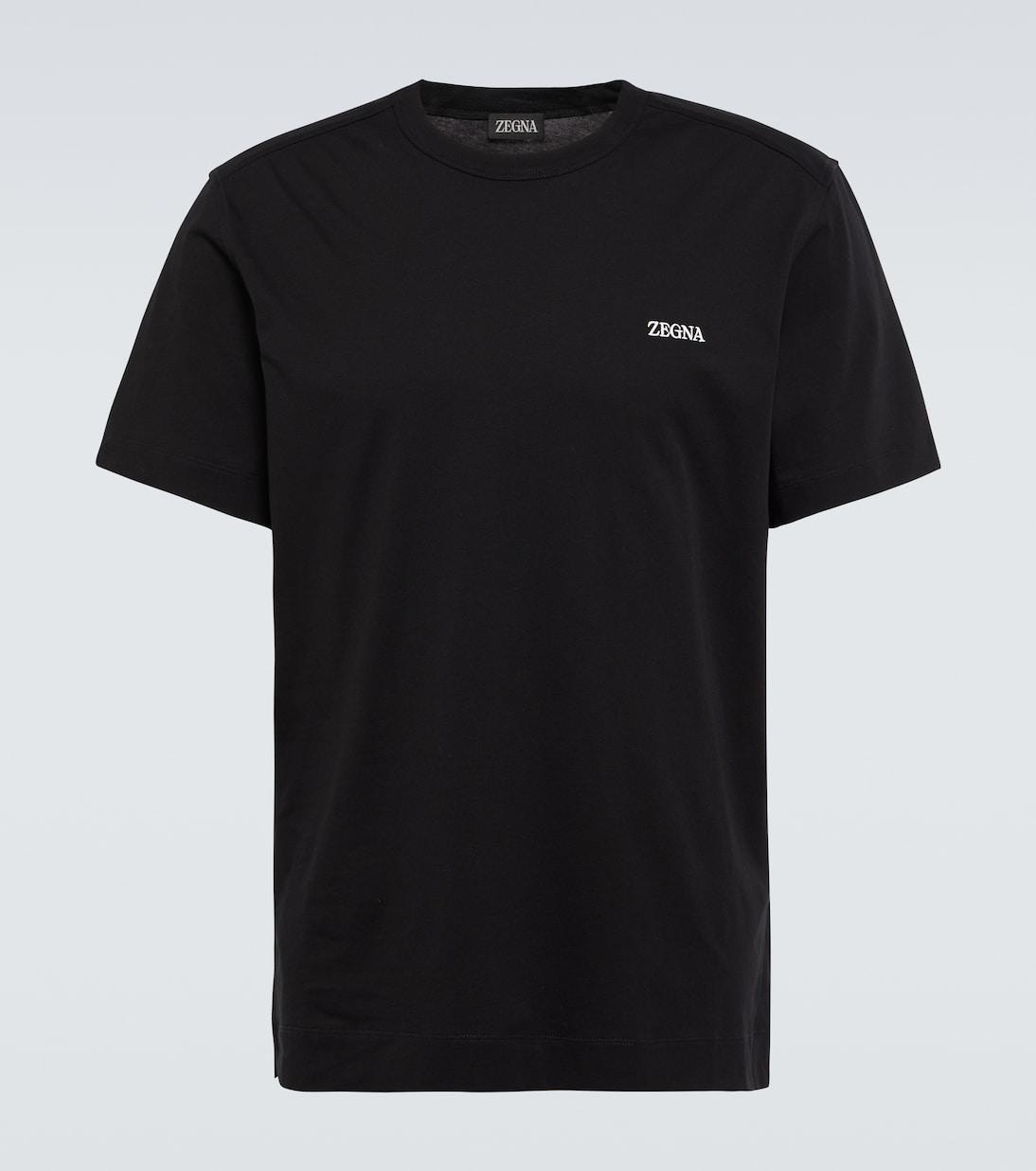 T-shirt in cotone con logo | Zegna