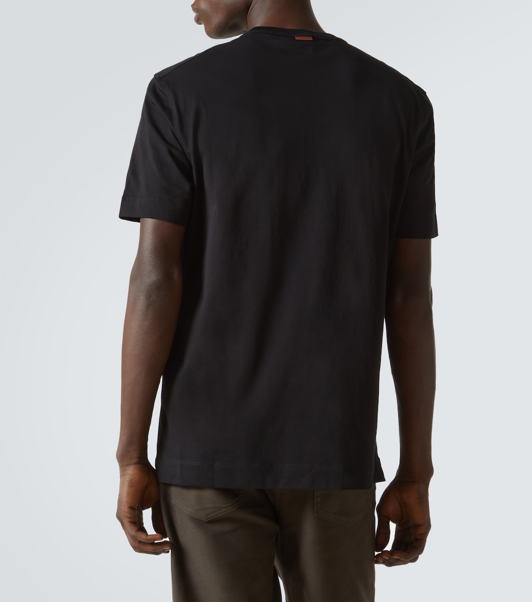 T-shirt in cotone con logo | Zegna