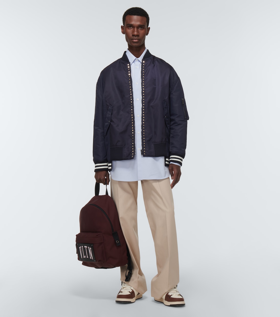 Rockstud Untitled bomber jacket | Valentino