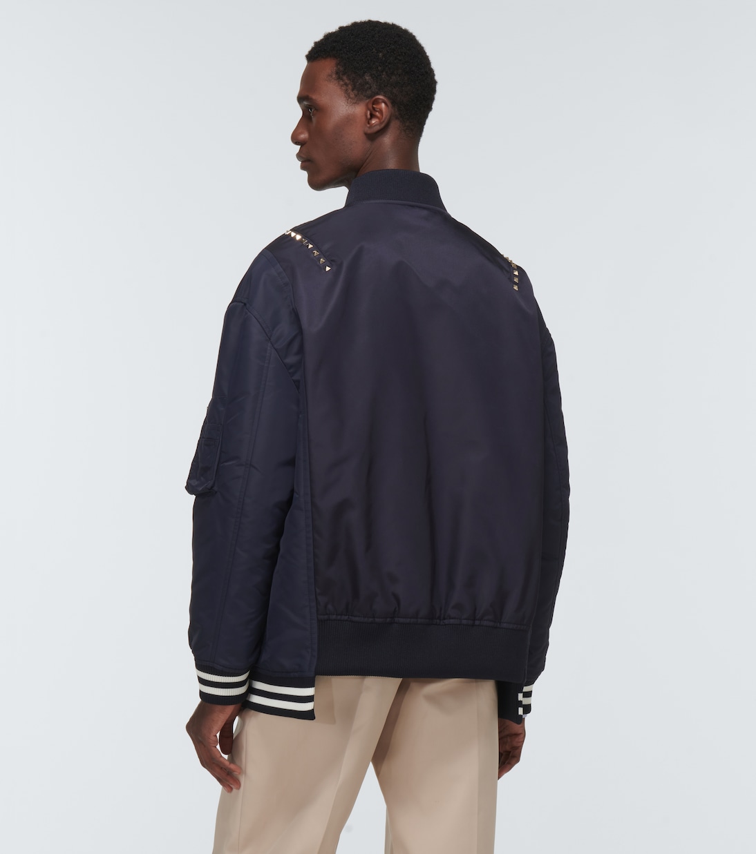 Rockstud Untitled bomber jacket | Valentino