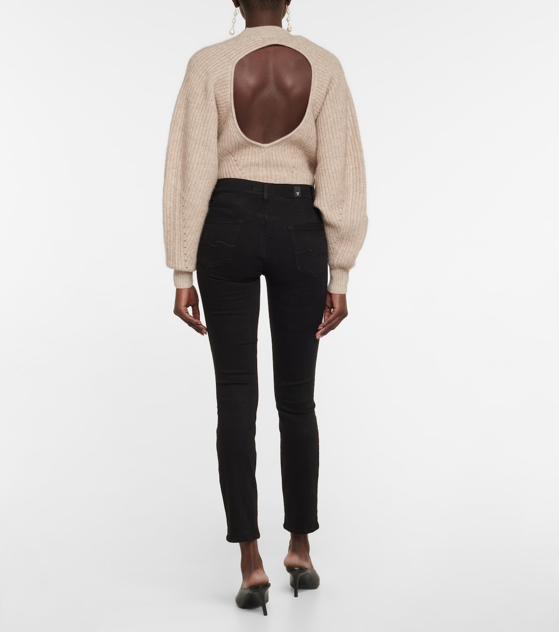 Roxanne mid-rise skinny jeans | 7 For All Mankind