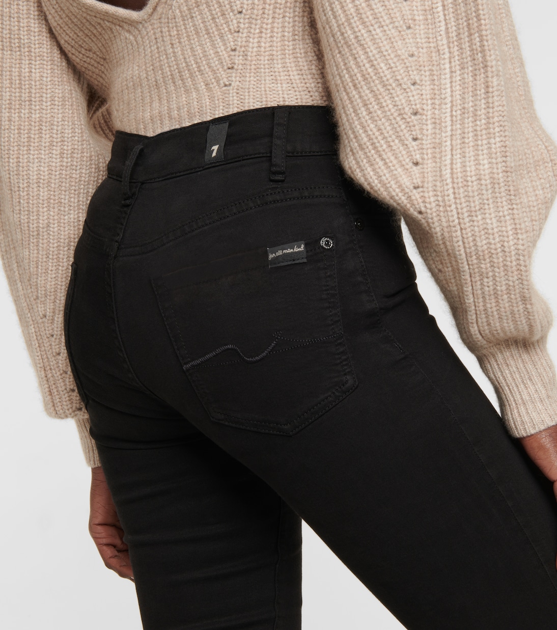 Roxanne mid-rise skinny jeans | 7 For All Mankind