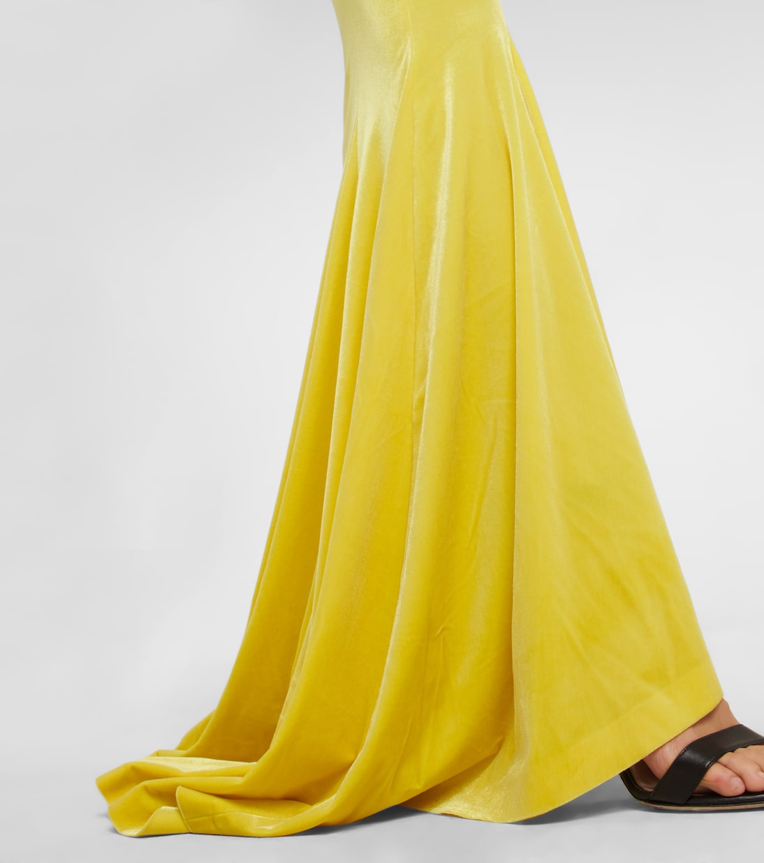 Robe aus Samt | Norma Kamali