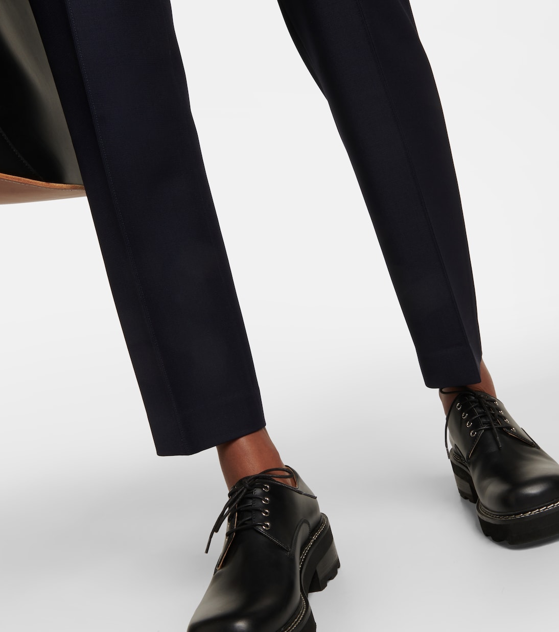 High-rise wool pants | Gabriela Hearst