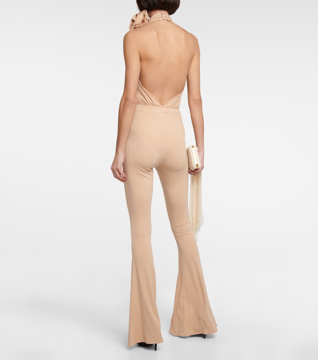 High-rise jersey flared pants | Magda Butrym