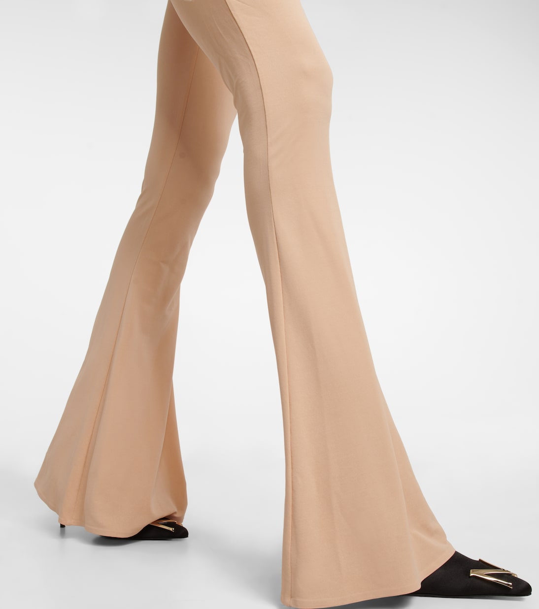 High-rise jersey flared pants | Magda Butrym