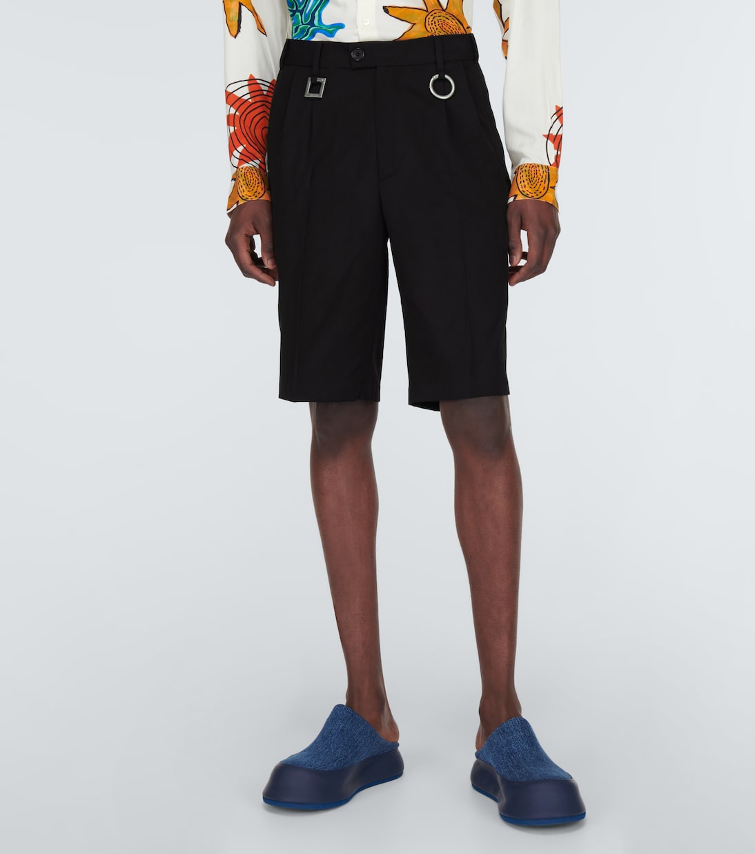 Shorts Le Short Rond Carré de lana virgen | Jacquemus