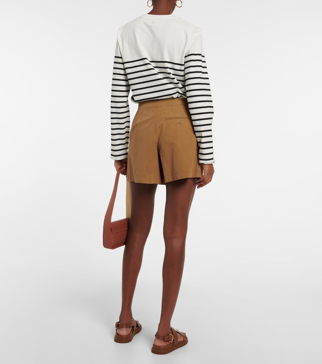 Shorts in cotone a vita alta | A.P.C.