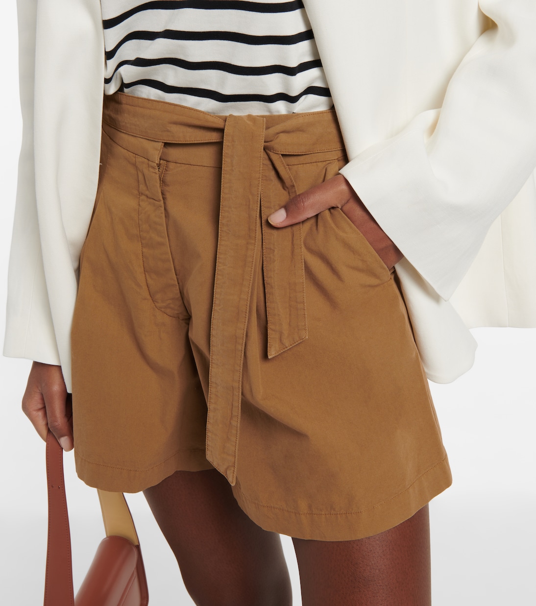 Shorts in cotone a vita alta | A.P.C.