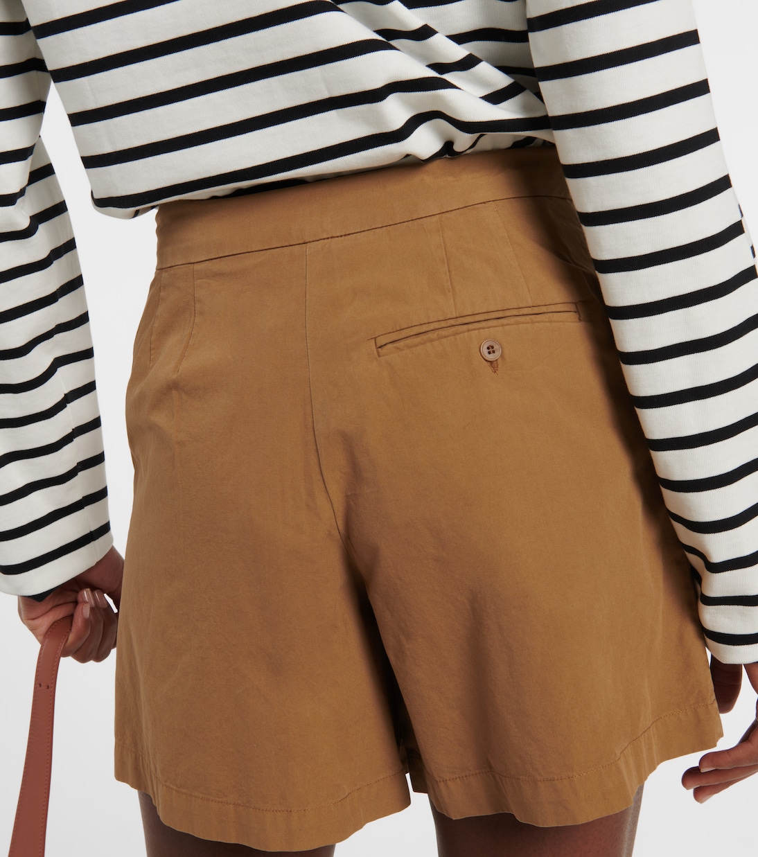 Shorts in cotone a vita alta | A.P.C.