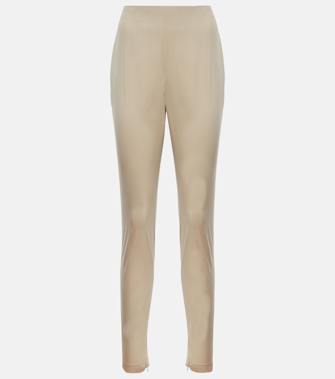Pantaloni slim in misto cotone | Prada