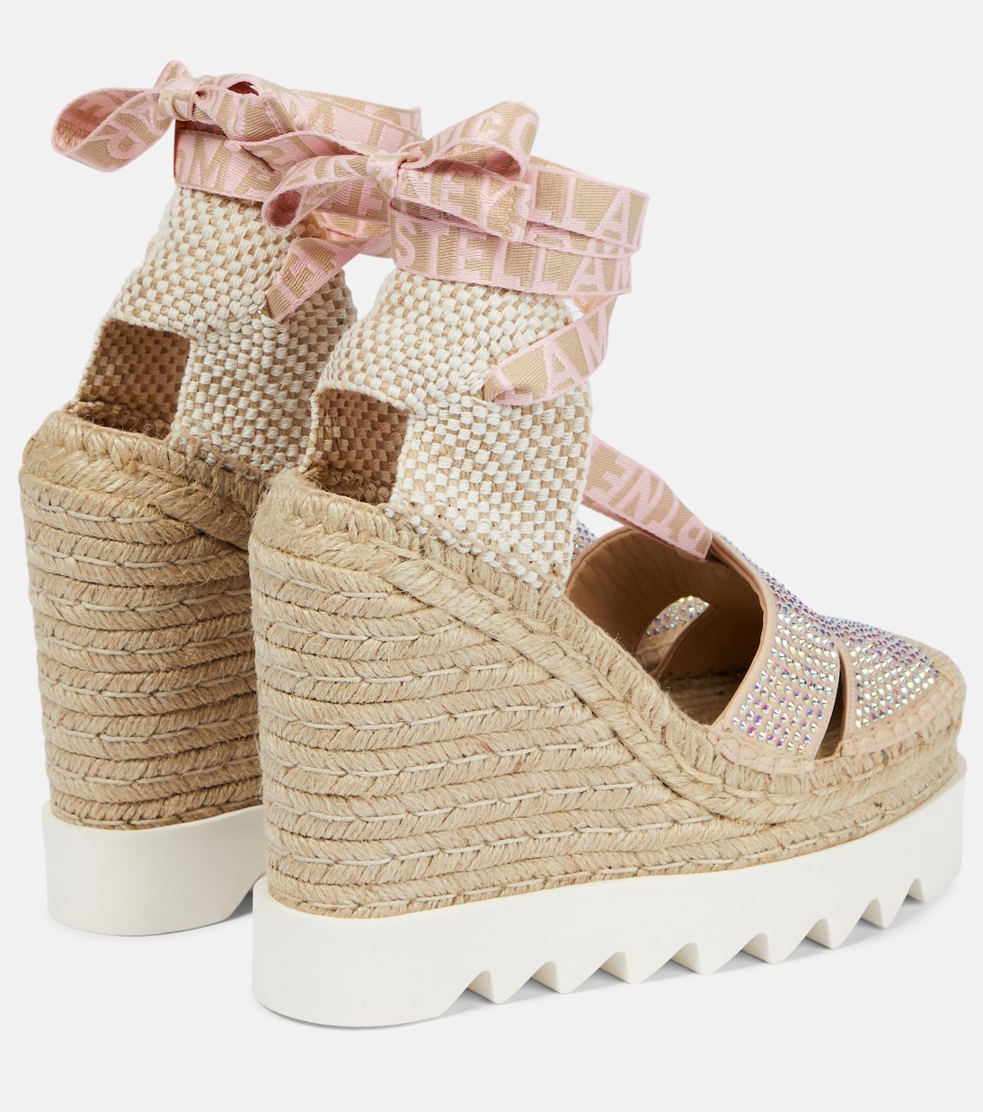 Espadrillas con zeppa e cristalli | Stella McCartney