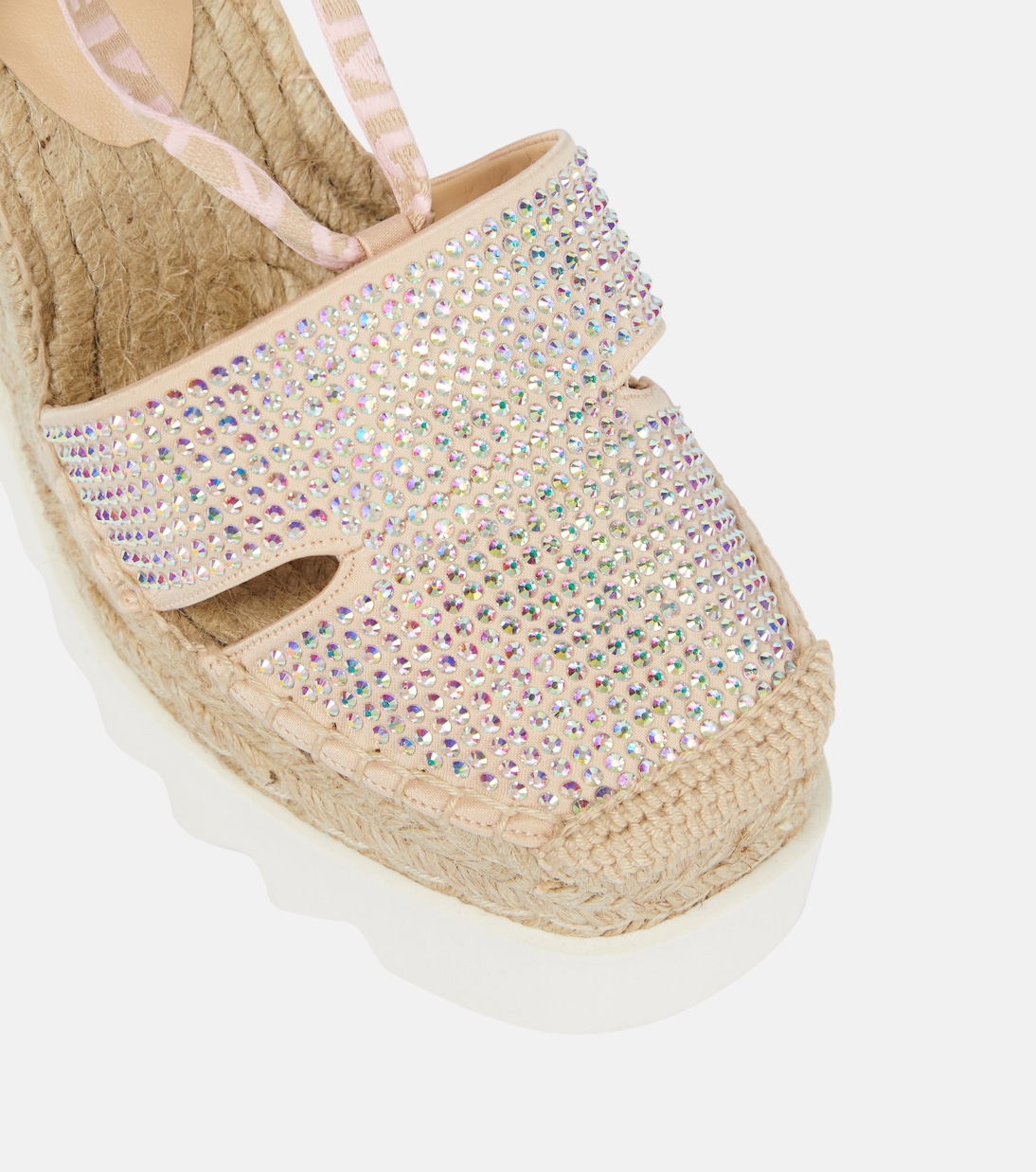 Espadrillas con zeppa e cristalli | Stella McCartney