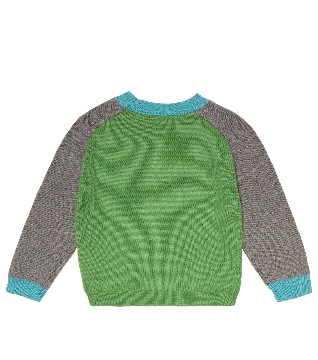 Pullover Poa in misto cotone color-block | Caramel