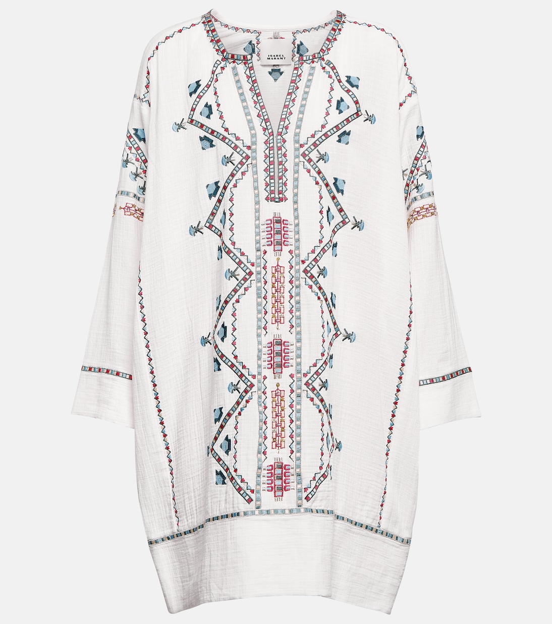 Vestido corto Chemsi de algodón | Isabel Marant