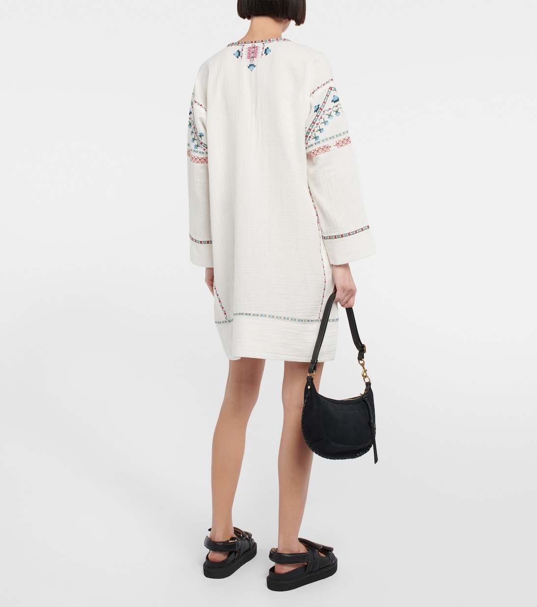 Vestido corto Chemsi de algodón | Isabel Marant