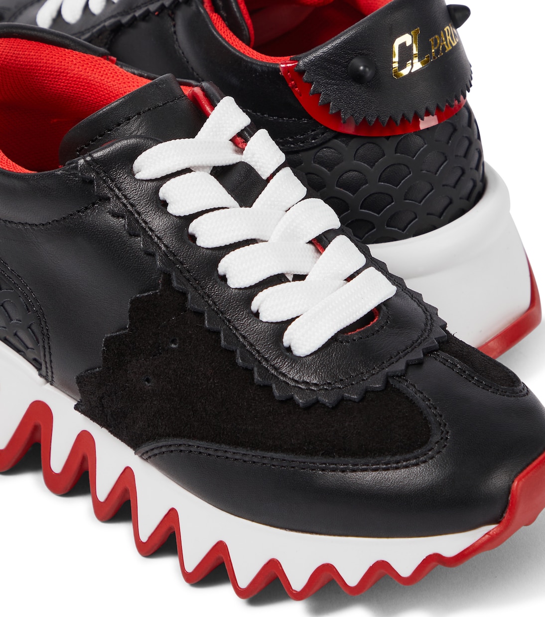 Sneakers Mini Shark aus Leder | Christian Louboutin Kids