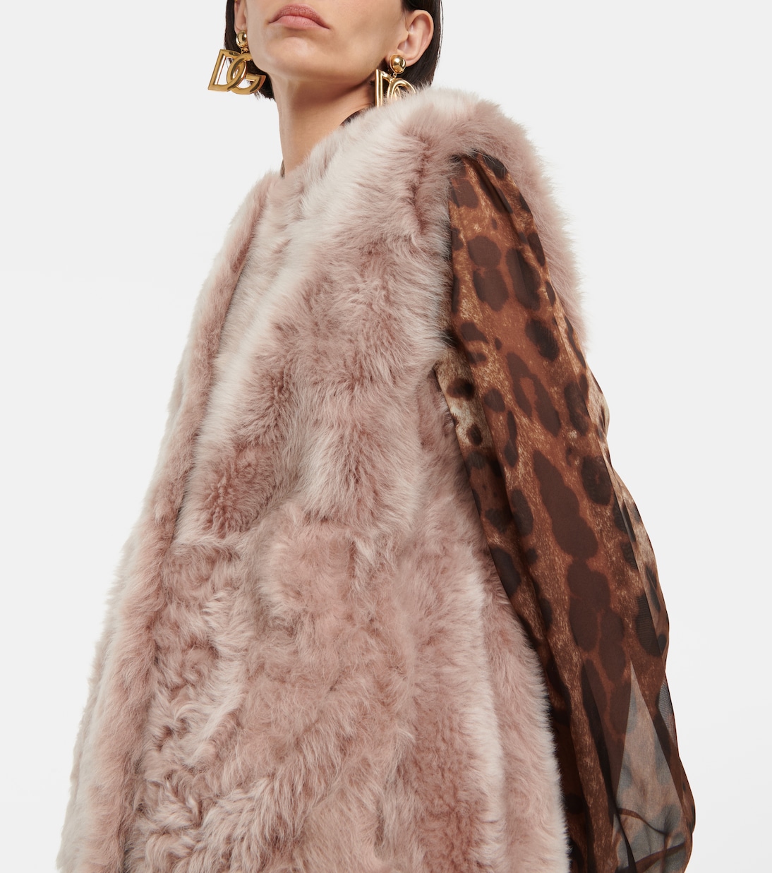 Veste sans manches en shearling | Dolce&Gabbana