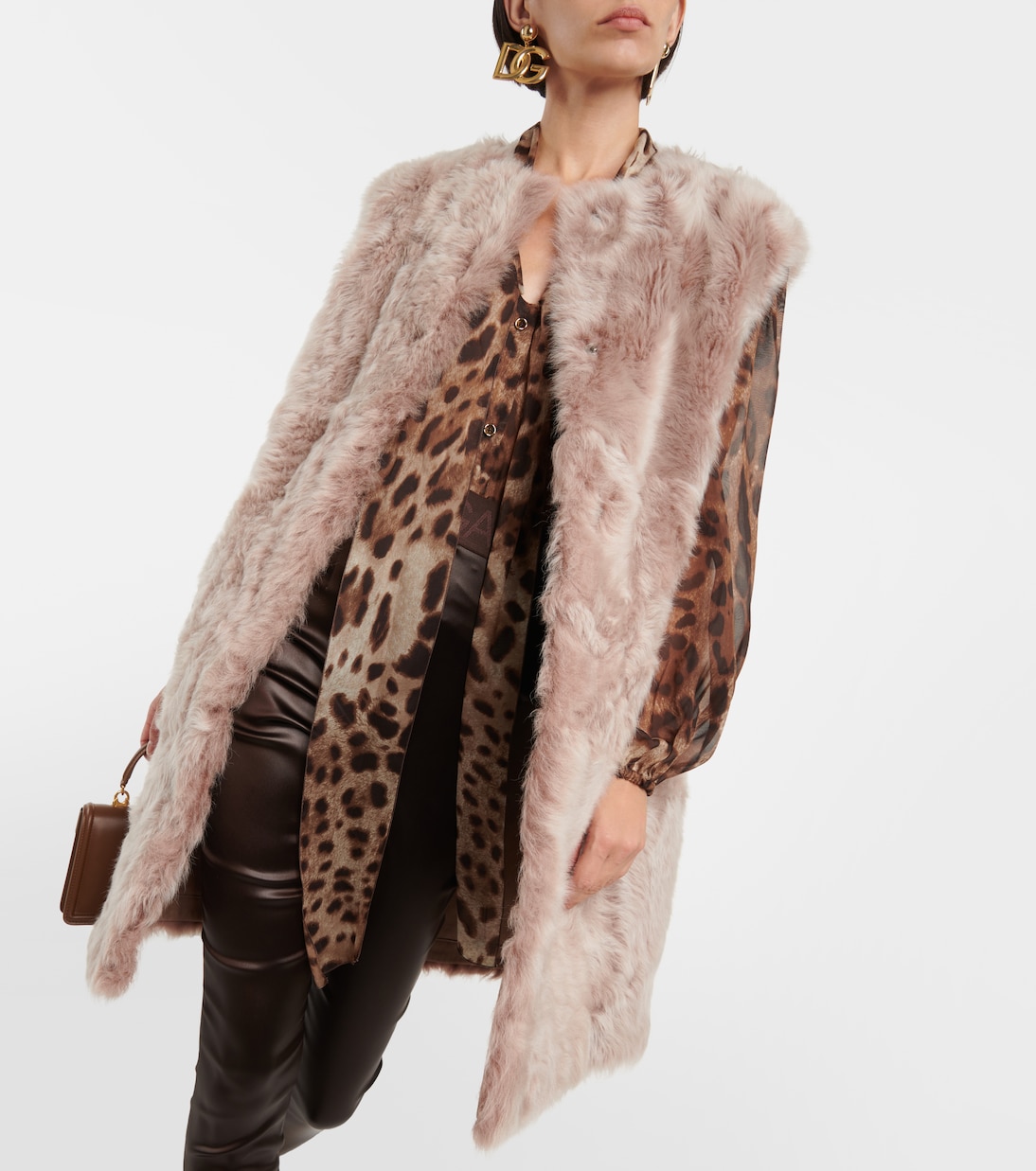 Veste sans manches en shearling | Dolce&Gabbana