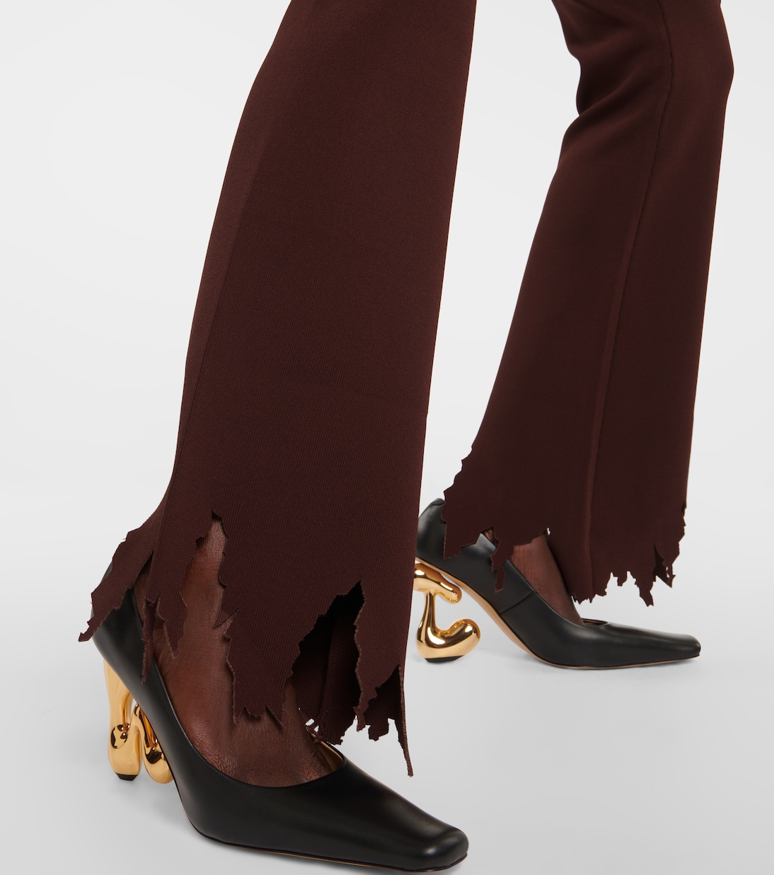 Pantaloni slim in maglia | JW Anderson
