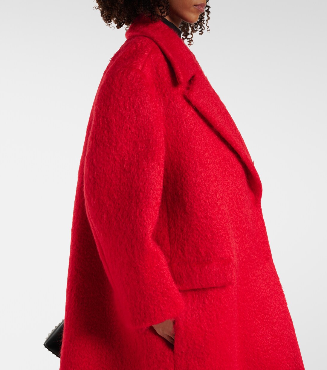 Abrigo de mezcla de mohair | Valentino