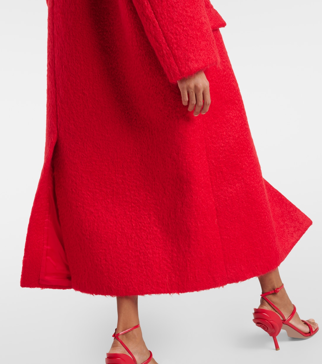 Abrigo de mezcla de mohair | Valentino